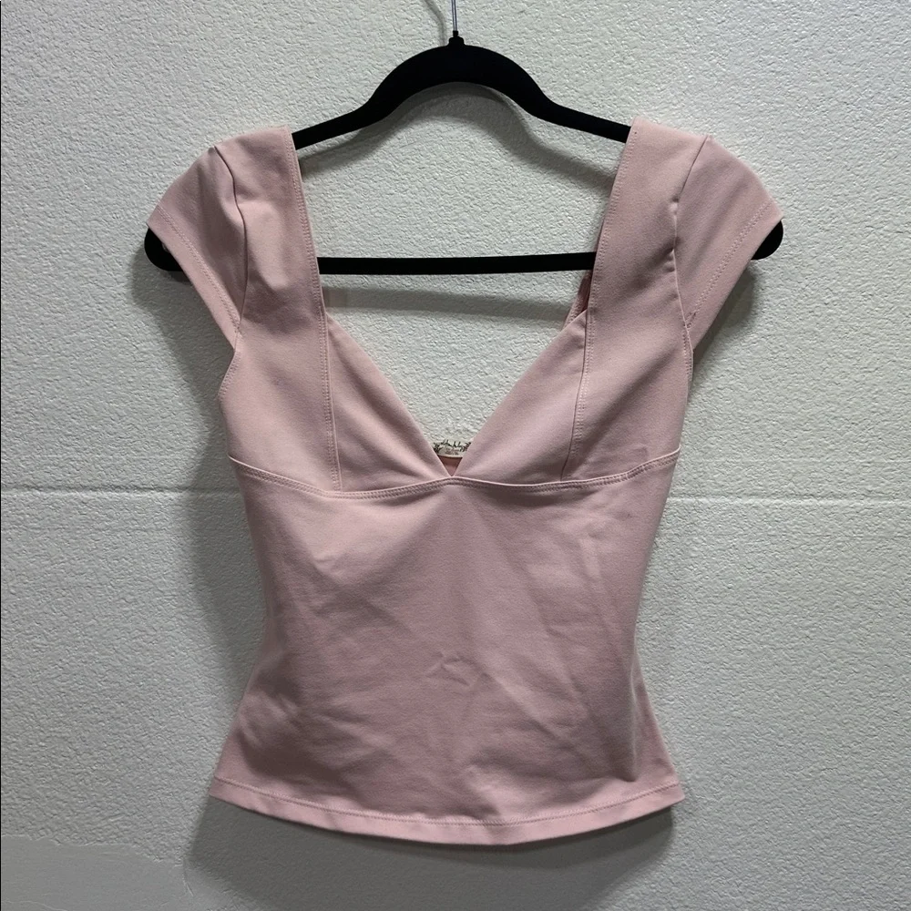 Free People Intimately Pink Brami Tank Top Seamless